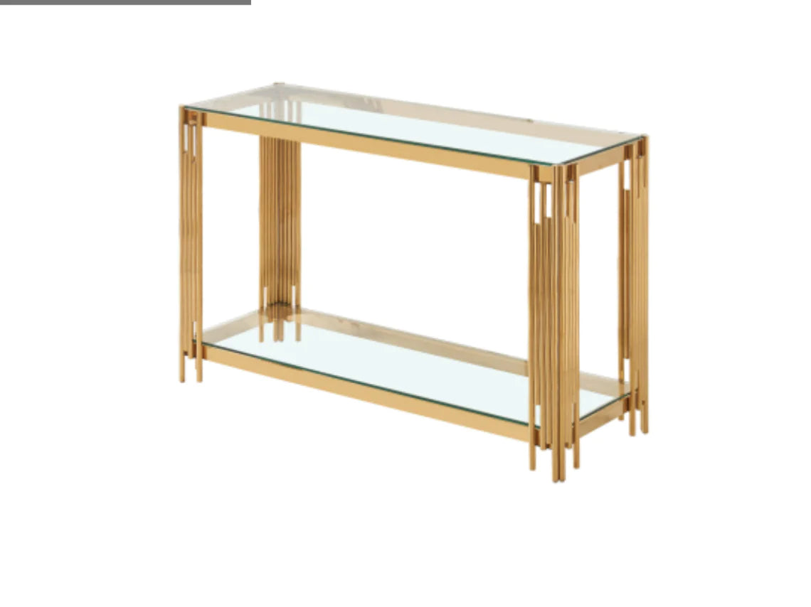 Cohen Gold Console Table