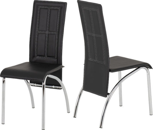 Ainsley Chair (Box of 2) Black
