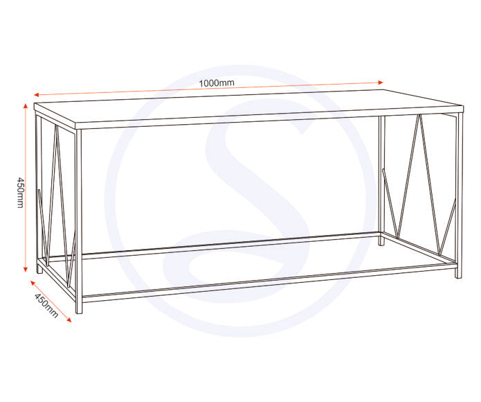 Athens Rectangular Coffee Table
