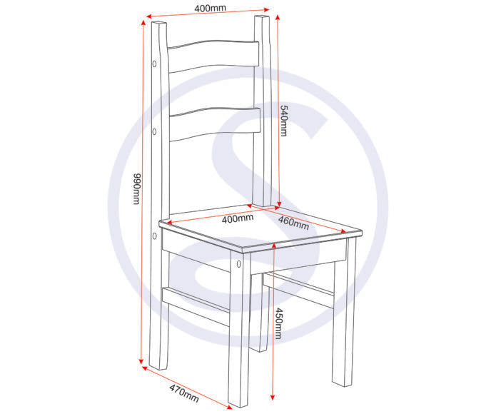 Budget Mexican Chair (Box of 2)