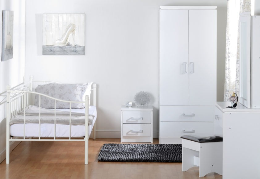 Charles 2 Drawer Bedside