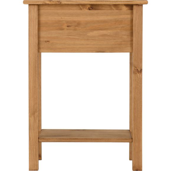 Corona 1 Drawer Console Table with Shelf