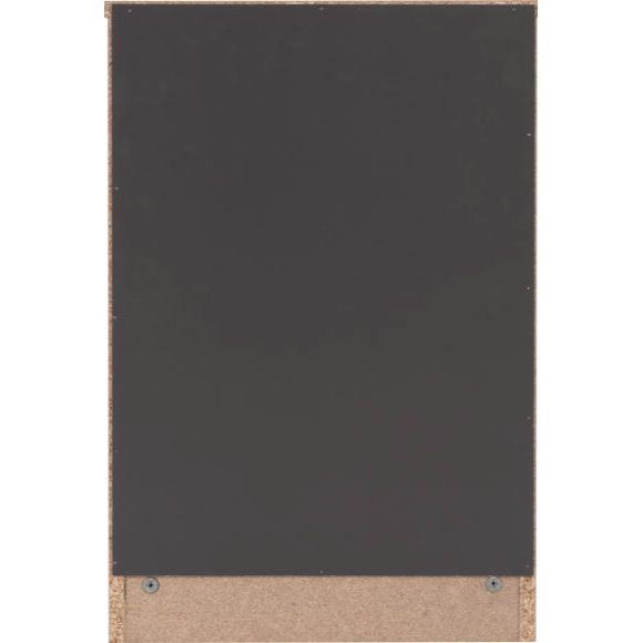 Malvern 3 Drawer Bedside Black & Grey