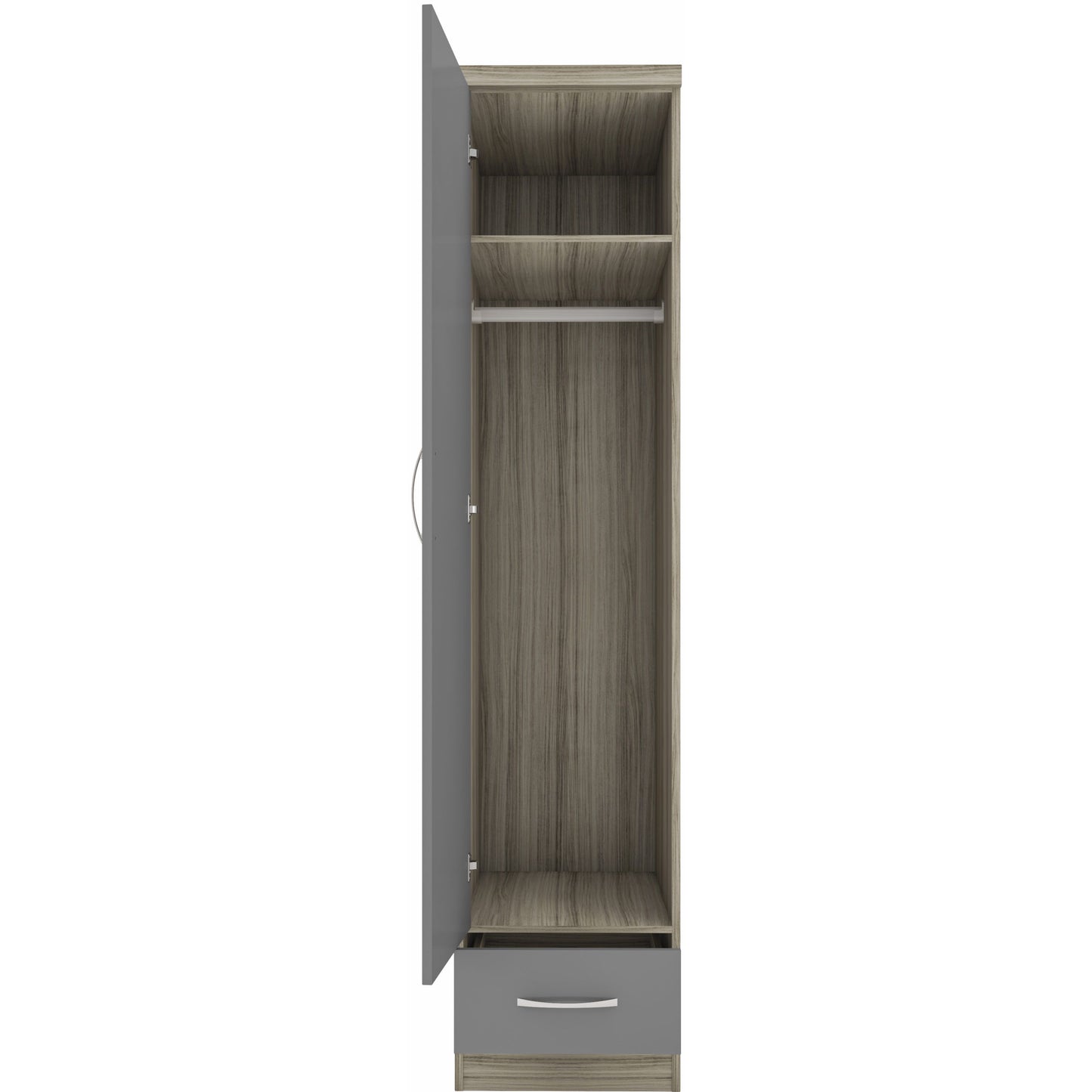 Nevada 1 Door 1 Drawer Wardrobe