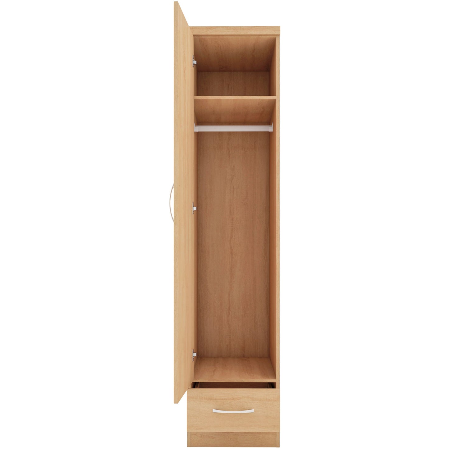 Nevada 1 Door 1 Drawer Wardrobe
