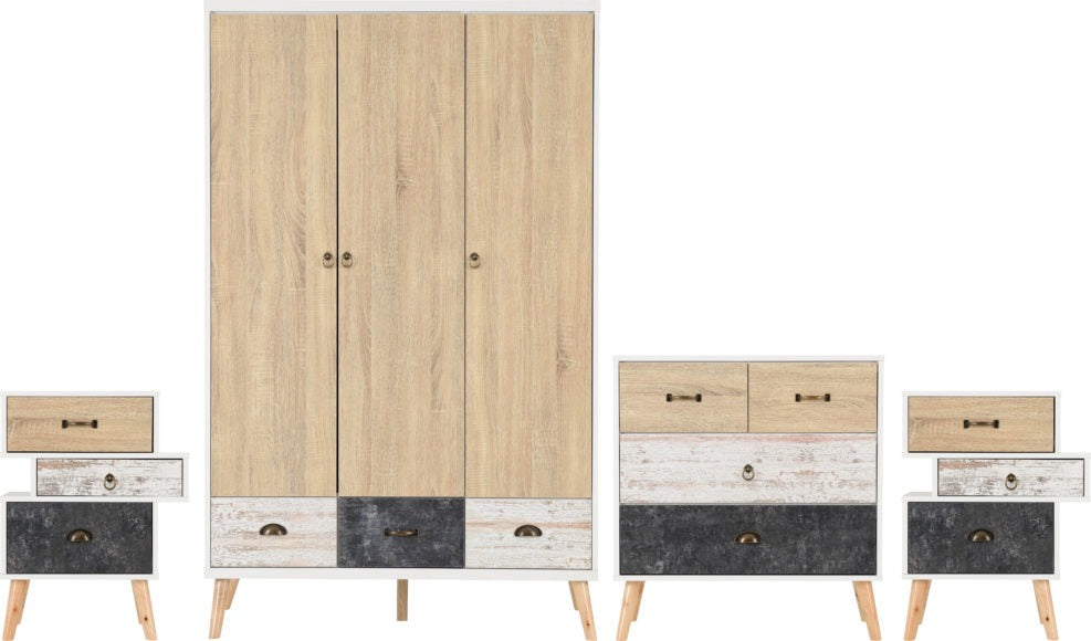 Nordic Wardrobe Bedroom Set