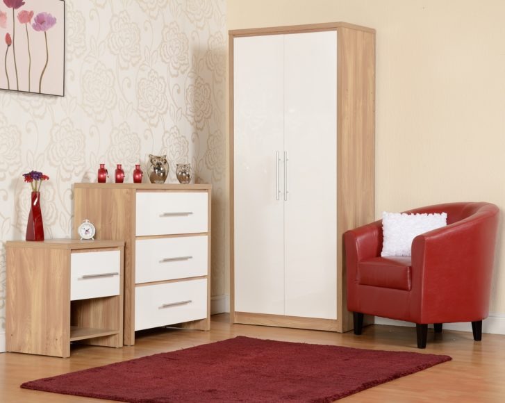 Seville 1 Drawer Bedside