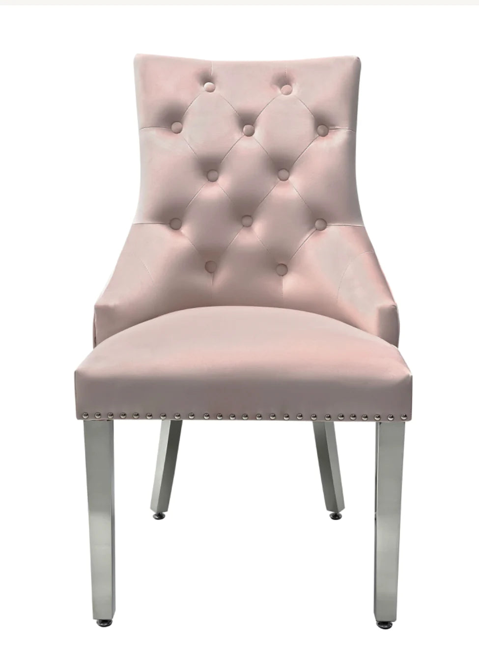 2 X Majestic Pink Lion Knocker Chair