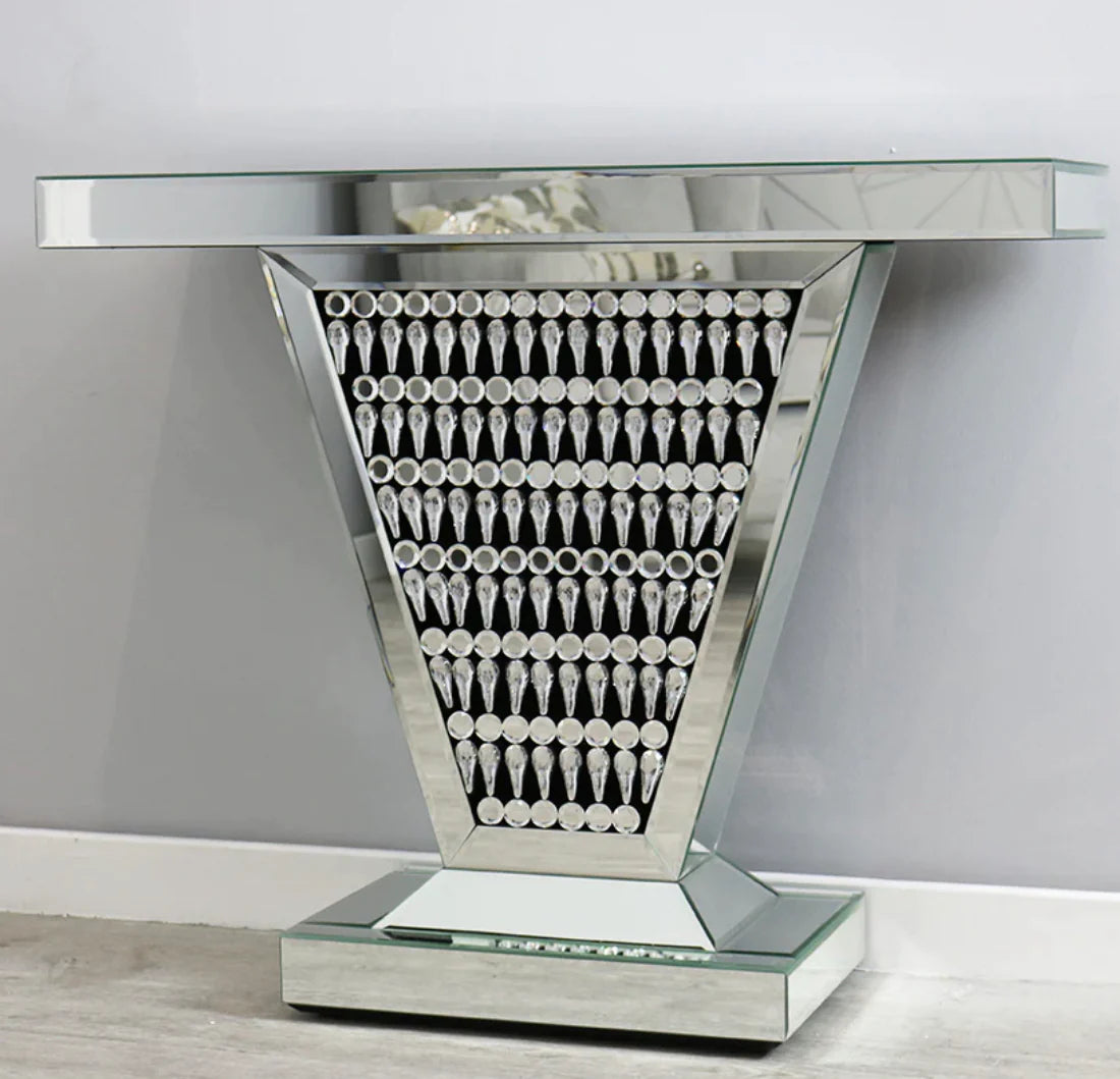 SMALL TEARDROP CONSOLE TABLE