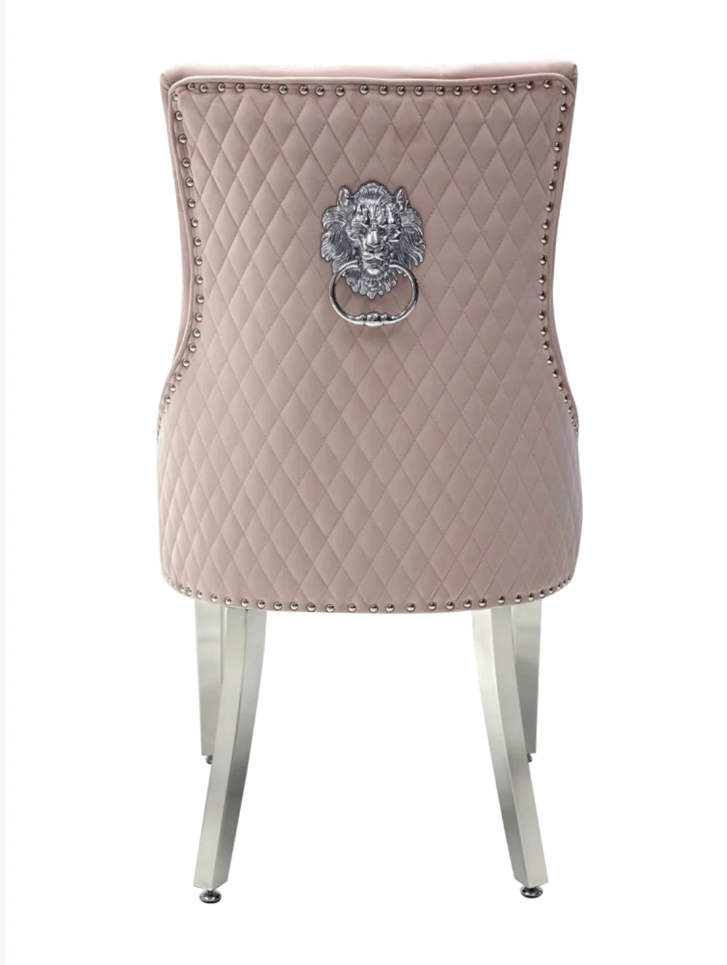 2 X Majestic Pink Lion Knocker Chair