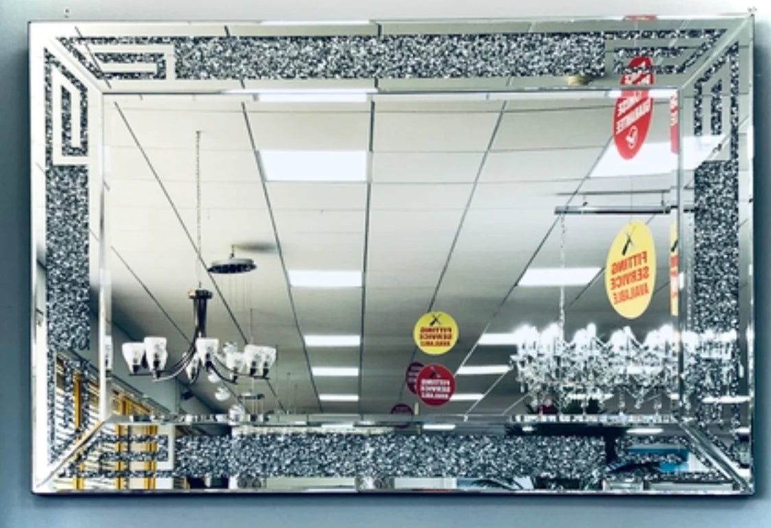 Crushed Diamond Wall Mirror