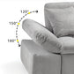 Bergen Sofabed Grey Left Hand Facing U Shape Corner