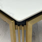 Sorrento Rectangle Ceramic Gold Coffee Table