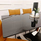 Venus 1.6 Chrome Dining Table With Black Sintered Stone Top