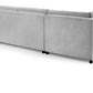 Bergen Sofabed Grey Left Hand Facing U Shape Corner