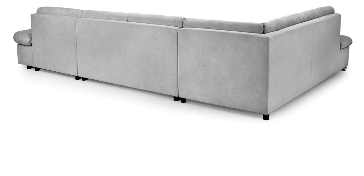 Bergen Sofabed Grey Left Hand Facing U Shape Corner