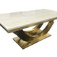 2M Monaco Marble Dining Table