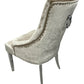Arianna Marble Dining Table Light Grey Table With Jessica Silver Chairs