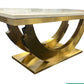 2M Monaco Marble Dining Table