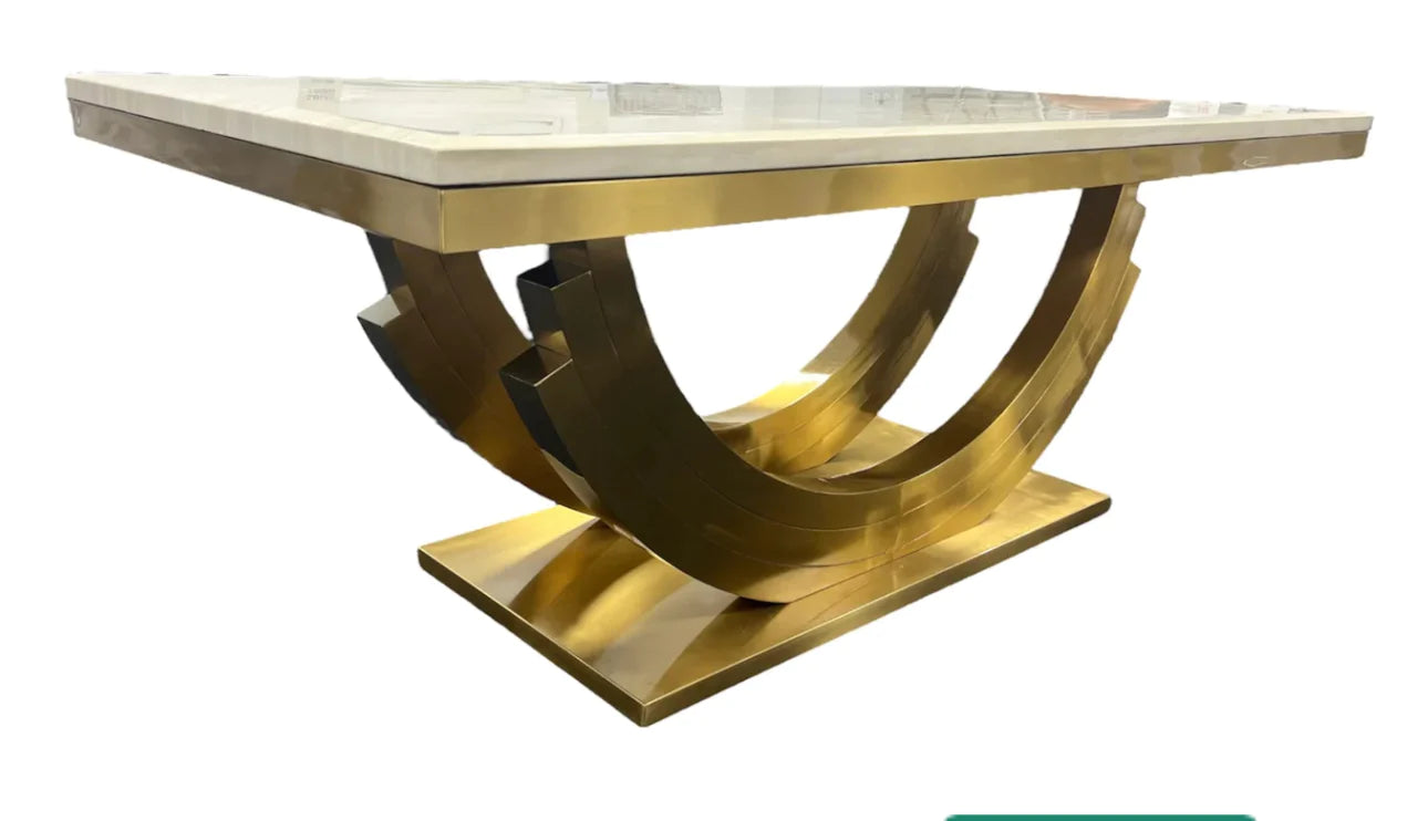 2M Monaco Marble Dining Table