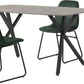 Athens Rectangular Dining Set with Lukas Chairs