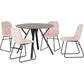 Athens Round Dining Set with Lukas Chairs