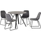 Athens Round Dining Set with Lukas Chairs