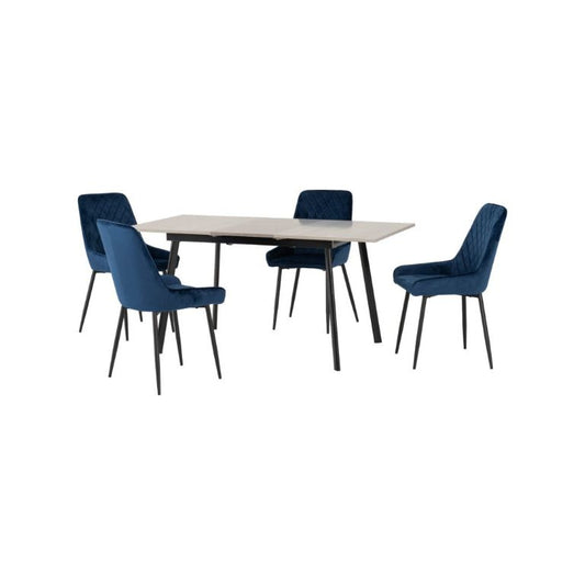 Avery Extending Dining Set with Avery Chairs