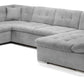 Bergen Sofabed Grey Left Hand Facing U Shape Corner