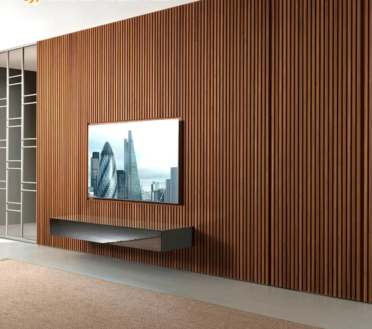 Acoustic Wood Slat Panel