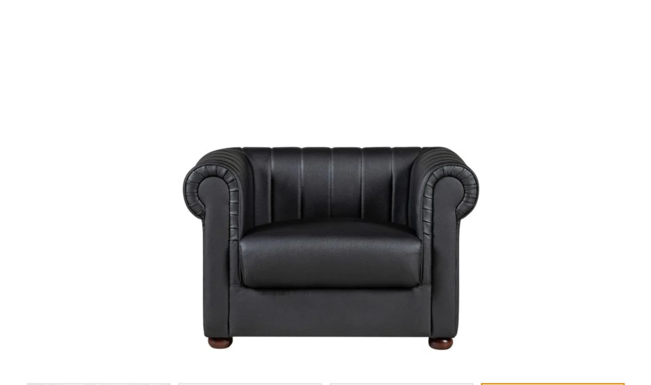 IYO CHESTERFIELD 3+2 BONDED LEATHER