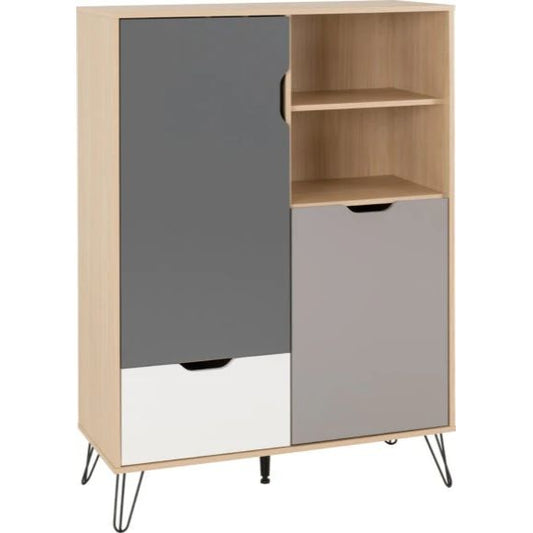 Bergen Tall Sideboard/Wine Rack