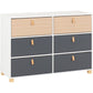Brooklyn 6 Drawer Chest
