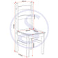 Budget Mexican Chair (Box of 2)