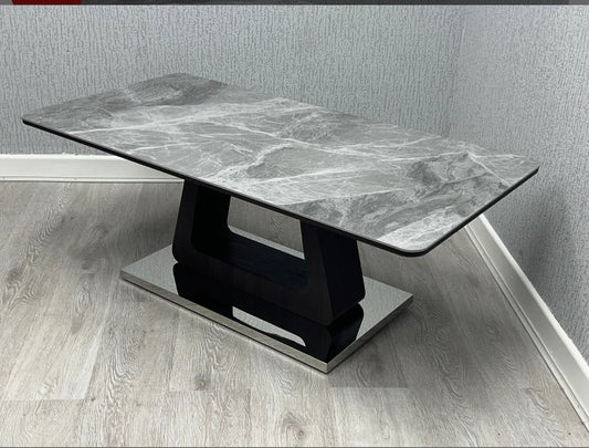 Zermatt CoffeeTable (Grey Ceramic)