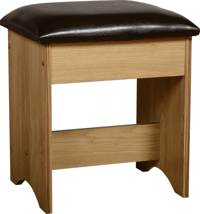 Charles 1 Drawer Dressing Table Stool