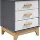 Cleveland 3 Drawer Bedside