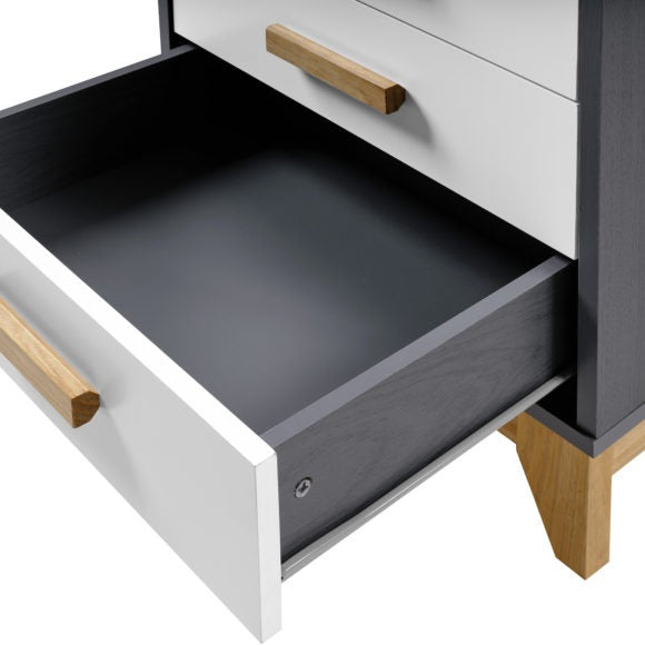 Cleveland 3 Drawer Bedside