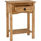 Corona 1 Drawer Console Table with Shelf