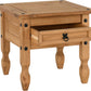 Corona 1 Drawer Lamp Table