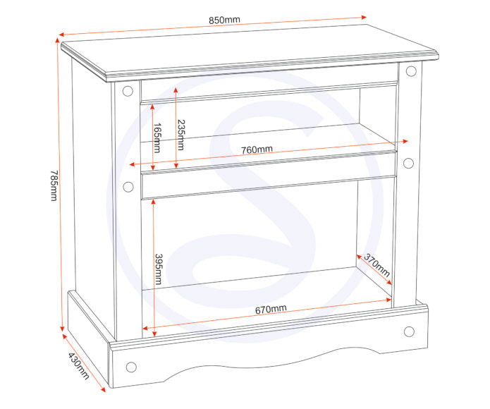 Corona TV Cabinet