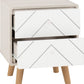 Dixie 2 Drawer Bedside