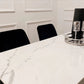 Titus 1.4 Black Dining Table With Sintered Stone Top