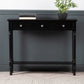 Delta Large 3 Drawer Console Table - Ball Handle