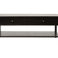 Lindon Black 2 Drawer Coffee Table