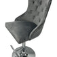Valencia Bar Stool Ring Knocker Dark Grey