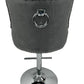 Valencia Bar Stool Ring Knocker Dark Grey