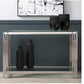 Cohen Steel Tubes And Glass Console Table