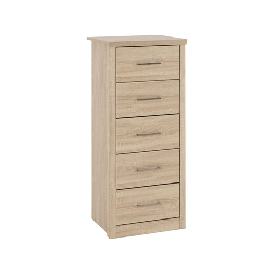 Lisbon 5 Drawer Narrow Chest