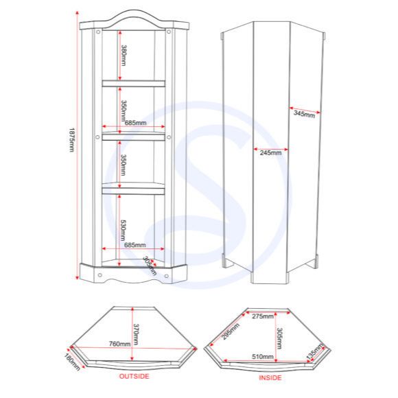Corona Corner Unit